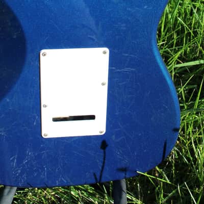 Aria Left Handed STG 2000s - Royal Blue Sparkle image 13