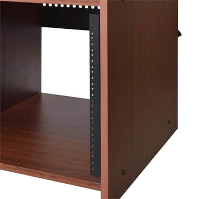 71" Studio Furniture Music Workstation Wooden Brown image 6