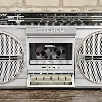 SHARP GF-4343 ✅Serviced Warranty Rare Vintage Cassette Deck Boombox Retro Japan image 2