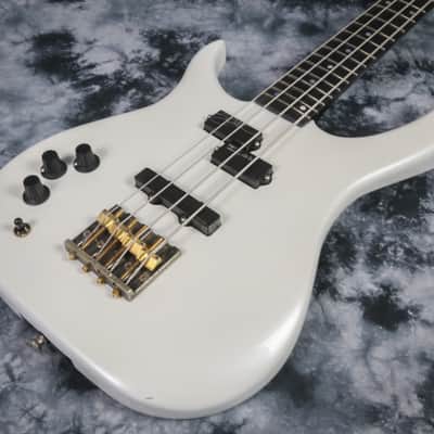 Vintage Modulus Bass Left Handed Pearl White 1983 image 8