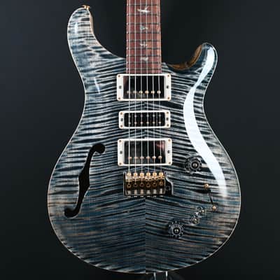 PRS 40th Anniversary Special Semi-Hollow Limited Edition Faded Whale Blue (Natural Back) #755 image 1