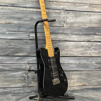 Used Squier by Fender MIJ Bullet HT-1 HSS Guitar with Case- Black image 4
