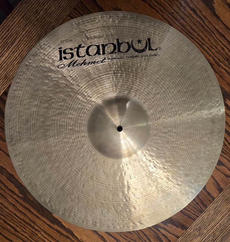 Istanbul Mehmet Cymbals 22" Traditional Original Ride image 1
