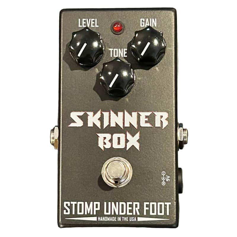 Stomp Under Foot Skinner Box Distortion Overdrive Pedal image 1