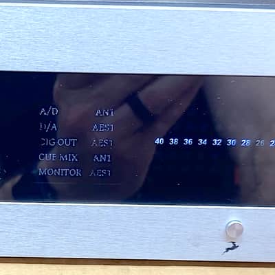 Antelope Audio Eclipse 384 Mastering Stereo AD/DA Converter Silver as-is parts image 14