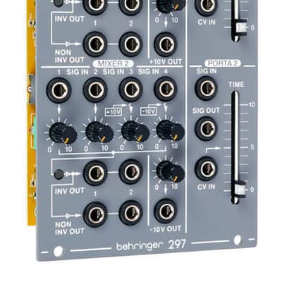 Behringer 297 Dual Portamento/CV Utilities Eurorack Synthesizer Module image 3
