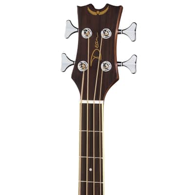 Dean 4 String A/E Bass, Spruce Top/Natural, EABC, Hard Case Bundle image 5