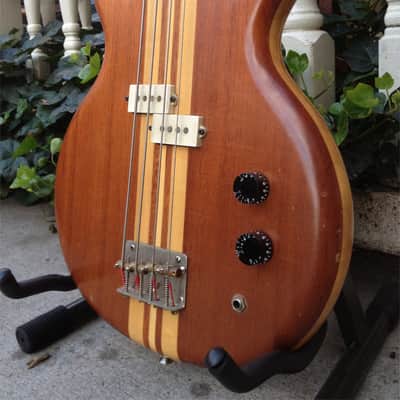 Memphis 1984 Bass set neck Walnut MIJ Japan Matsumoku with Orig. Case + FREE SHIPPING image 1