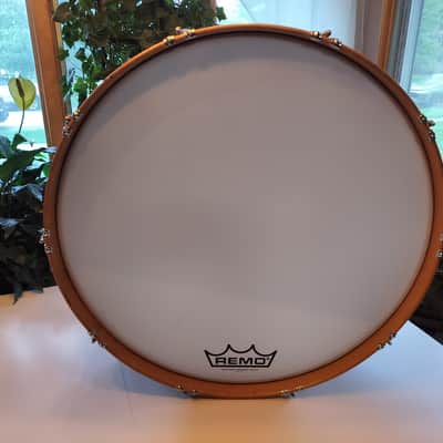 Slingerland No 608 10X28 Parade King 3 Ply Mahogany Scotch Separate Tension Bass Drum 1956 - Mahogany image 6