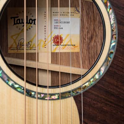 Taylor PS14ce Presentation Series Honduran Rosewood and Adirondack Spruce with Pickup Used (2025) image 9