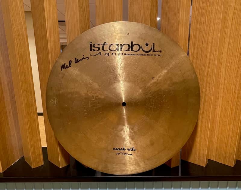 Istanbul Agop 19" Mel Lewis Crash Ride (with 1 Rivet) image 1