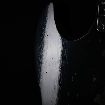 2024 Fender Custom Shop LTD ’64 Jazz Bass Heavy Relic *VIDEO* | Aged Black | Ash Body | Block Inlays image 11
