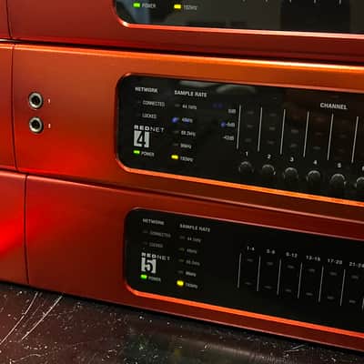 Focusrite RedNet 1 Dante Audio Interface 2010s - Red image 3