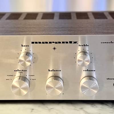 πΆβ¨ Marantz Model 1030 Stereo Amplifier β Silver Faceplate, Metal Case, Selectively Serviced, Ultrasonically Cleaned Knobs, Tested image 3