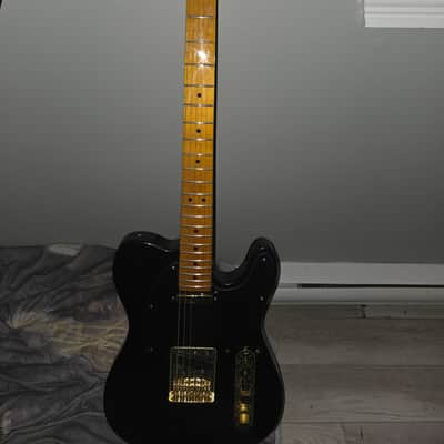 1981 Greco EG-500C Super Power Custom Black Beauty Electric Guitar