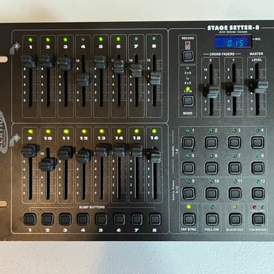 Elation Stage Setter 8 Channel Dimmer - Stage Lighting DMX Controller Rack Used image 4