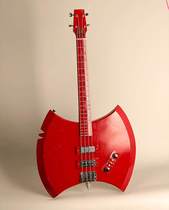 Handmade Marceline Axe Bass 2021 - Red image 1