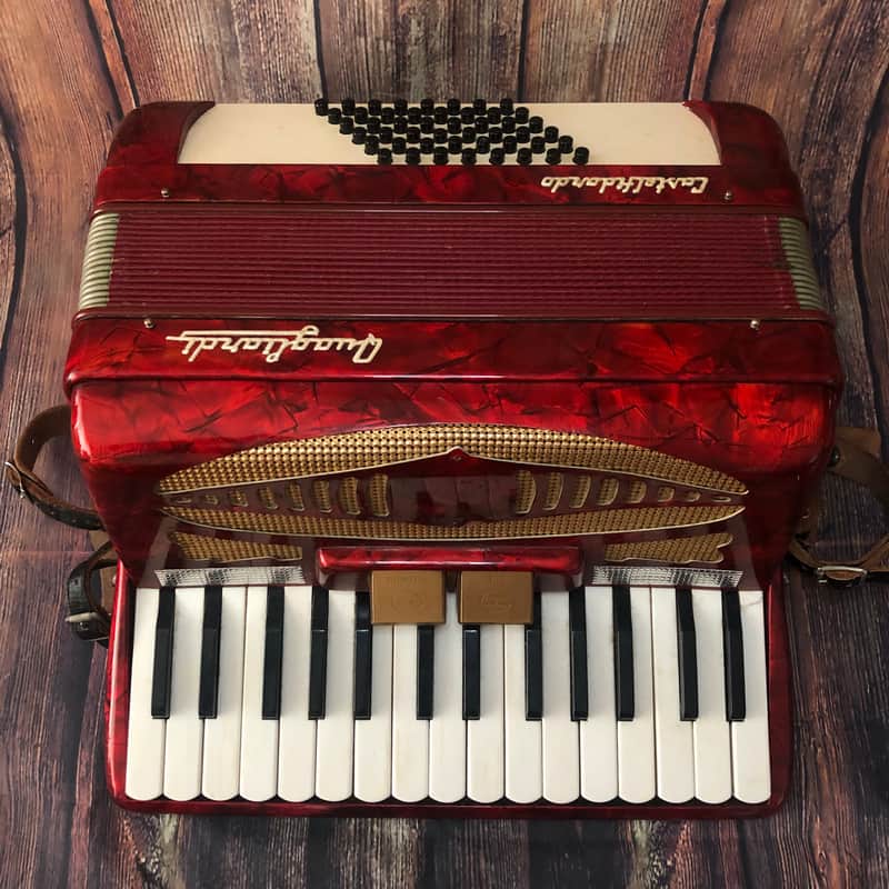 Castelfidardo Quagliardi 48 Bass Vintage Italian Accordion | Reverb