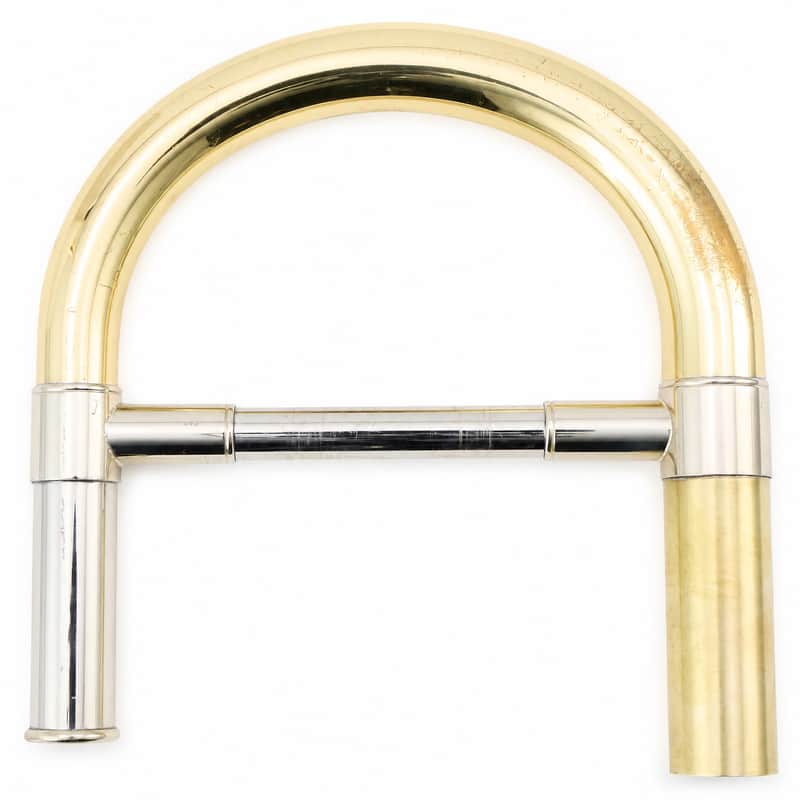 S.E. Shires Trombone Tuning Slide in Lacquered Brass image 1
