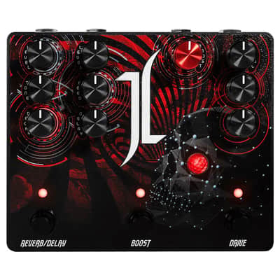 All-Pedal Devil's Triad Jeff Loomis Signature Overdrive Boost Delay and Reverb Pedal image 1