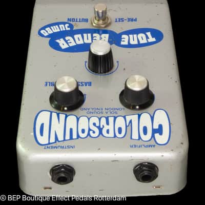 Colorsound Jumbo Tone Bender late 70s made in England image 7