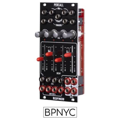 Befaco  PERCALL  / VC Quad Decay & Four Channel Mixer image 1