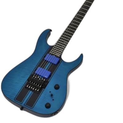 Schecter Banshee GT FR Electric Guitar Satin Trans Blue B-Stock 2202 image 1