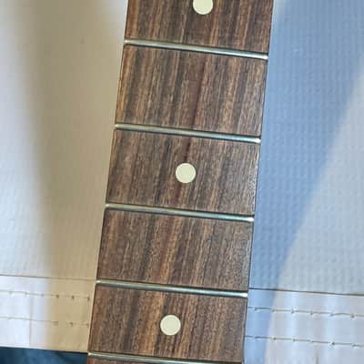 Warmoth USA Modern Stratocaster Roasted Maple Guitar Neck 22 Fret RW FB image 9