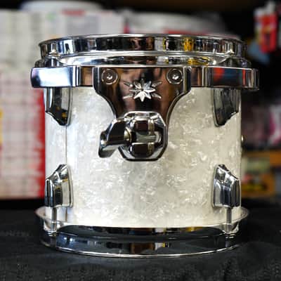 Tama Superstar Classic Series 8" Maple Tom - White Marine Pearl | 7x8" image 2