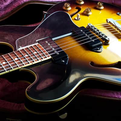 Gibson Custom Shop True 1959 Historic Reissue Memphis ES-330 "VOS" Vintage Burst 2018 image 4