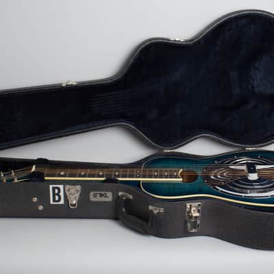 Beard E Odyssey 7-string Resophonic Guitar (2017), ser. #110207, original black tolex hard shell case. image 10