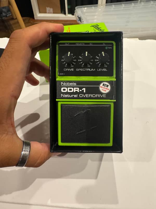 Nobels ODR-1 Natural Overdrive - Black / Green Sparkle image 1