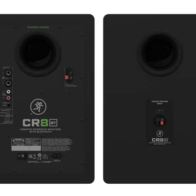 Mackie CR8-BT 8" Powered Studio MonitorsPair w/ Tone Control Bluetooth image 2