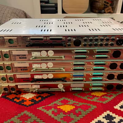 API Summing Mixer System 7800, 8200 x4, L100 Power Supply - All Cabling image 6