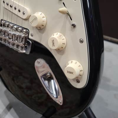 Fender Jimmy Vaughn Partscaster Stratocaster 2012 - Black W/ Rosewood Neck and HSC (C016-24) image 8