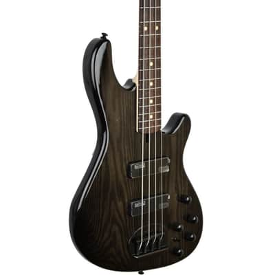 Lakland Skyline 44-OS Offset Bass Guitar, Trans Black with Rosewood Fingerboard, Gator GFW-GTR-SEAT and Stand, ErnieBall 1/4 Cable Bundle image 5