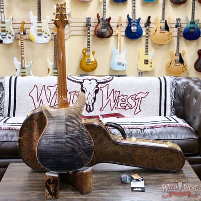 PRS Wild West Guitars 25th Anniversary Limited Run Wood Library Artist Package Hollowbody II Piezo Frostbite Fade (Private Stock Color) 5.75 LBS (US Only / No International Shipping) image 9