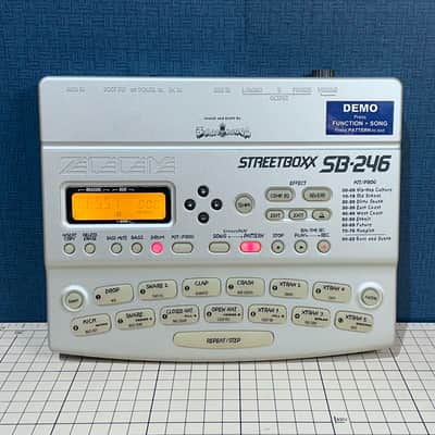[Very Rare!] Zoom StreetBoxx SB-246 Drum Machine in Excellent Condition