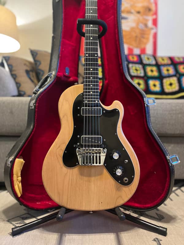 Vintage Ovation Viper Natural Electric Guitar image 1