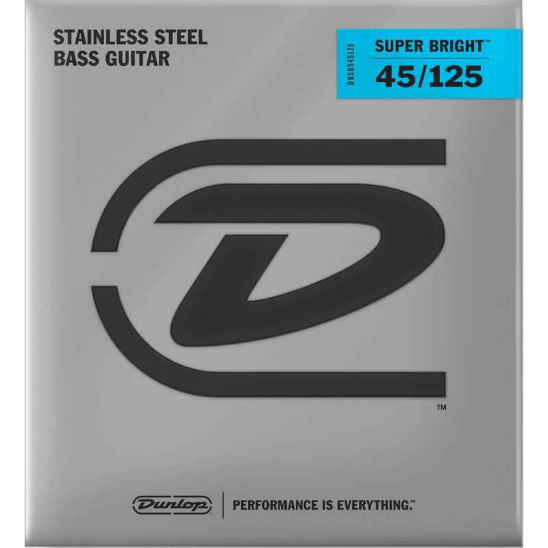 DUNLOP DBSBS45125S Stainless Steel - Jeu basse SB Steel Short 45-125 5 cordes image 1