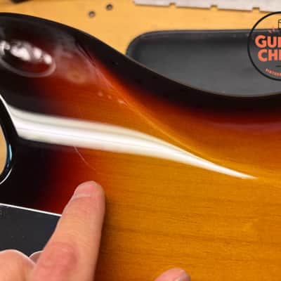 2013 Fender Japan MIJ JG66 ’62 Reissue Jaguar 3-Tone Sunburst w/ Hard-Shell Case image 15