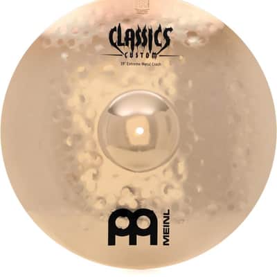 Meinl Cymbals Classics Custom Extreme Metal Brilliant Crash Cymbal - 19 inch image 2