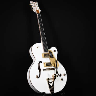 Gretsch Professional Falcon Hollow Body w/ String-Thru Bigsby- White 2025 (JT25103481) image 12