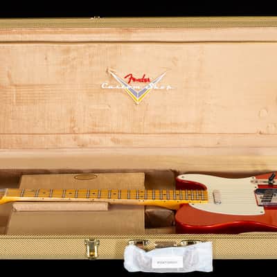 Fender Custom Shop 1957 Telecaster Journeyman Relic Aged Candy Tangerine (264) image 7