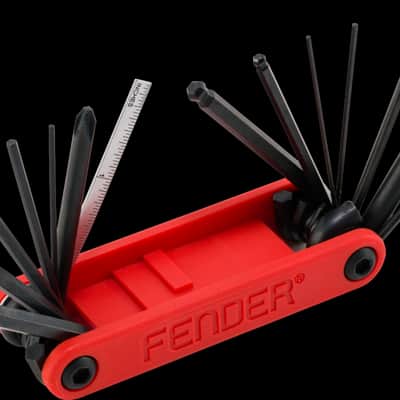 Fender Guitar & Bass Multi-Tool, 14 Tools-In-1 image 7