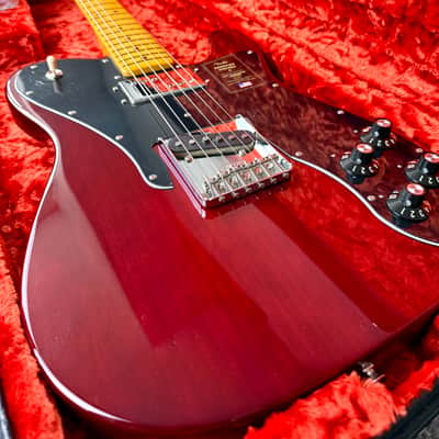 Fender American Vintage II '77 Telecaster Custom - Wine image 3