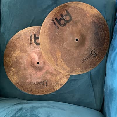 Meinl 15" Byzance Dark Hi-Hat (Pair) 2004 - Present - Un-Lathed image 1