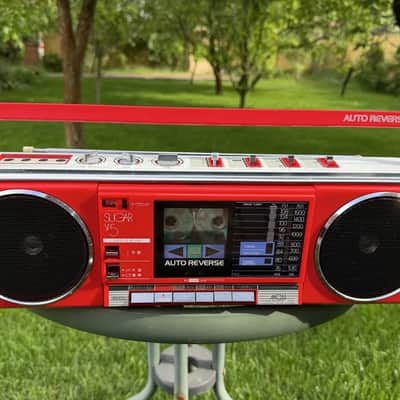 Toshiba RT-SF5 Rare Vintage Cassette Deck Boombox Getto blaster Warranty Japan image 19