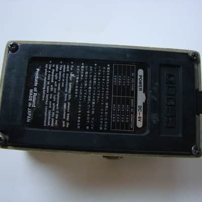 BOSS SILVER SCREW JAPAN SD1 SD-1 OVERDRIVE IST YEAR ISSUE VINTAGE