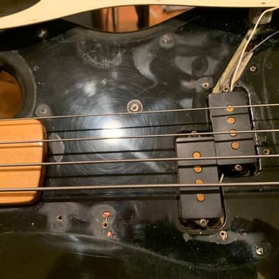 1976 Fender Precision Bass Fretless Maple Neck | Black Finish, Original Case image 20